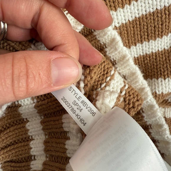 NWT J. Crew Rollneck Striped Sweater size Medium - Picture 11 of 11